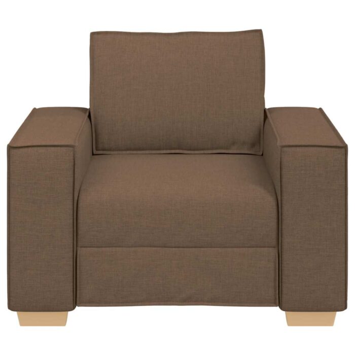 Canapé Fauteuil Marron 60 cm Tissu – Image 2