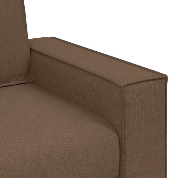 Canapé Fauteuil Marron 60 cm Tissu – Image 5