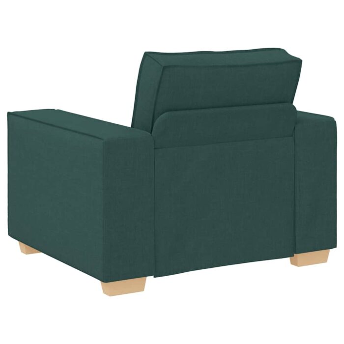 Canapé Fauteuil Vert Foncé 60 cm Tissu – Image 4