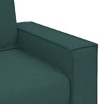 Canapé Fauteuil Vert Foncé 60 cm Tissu – Image 5