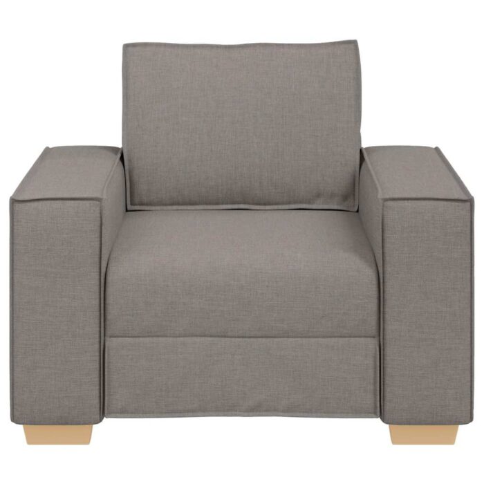 Canapé-chaise Taupe 60 cm Tissu – Image 2