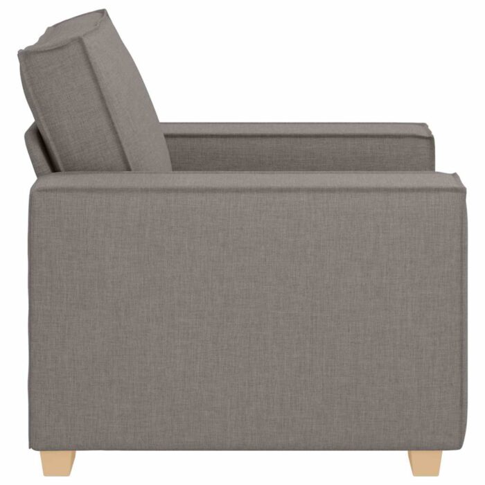 Canapé-chaise Taupe 60 cm Tissu – Image 3
