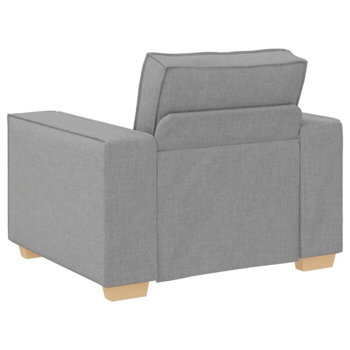 Canapé Fauteuil Gris Nuage 60 cm Tissu – Image 4