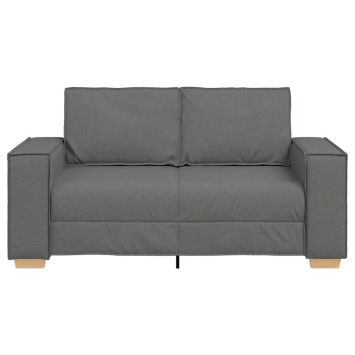VXL8721158688804_g_en_hd_2.jpg Canapé 2 places Gris foncé 120 cm Tissu – Image 2