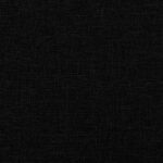 Canapé 2 places Noir 120 cm Tissu – Image 6