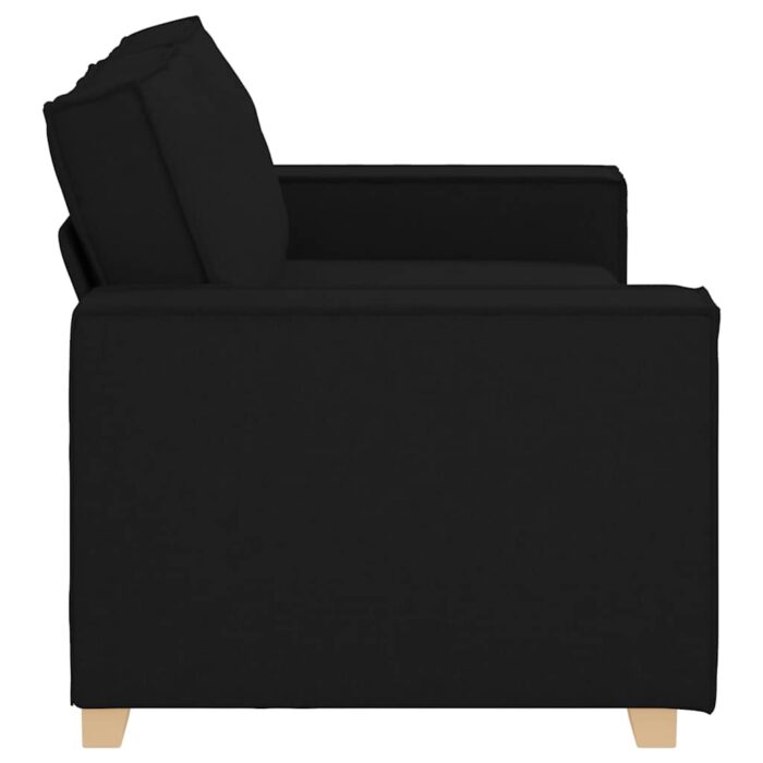 VXL8721158688910_g_en_hd_3.jpg Canapé 2 places Noir 140 cm Tissu – Image 3
