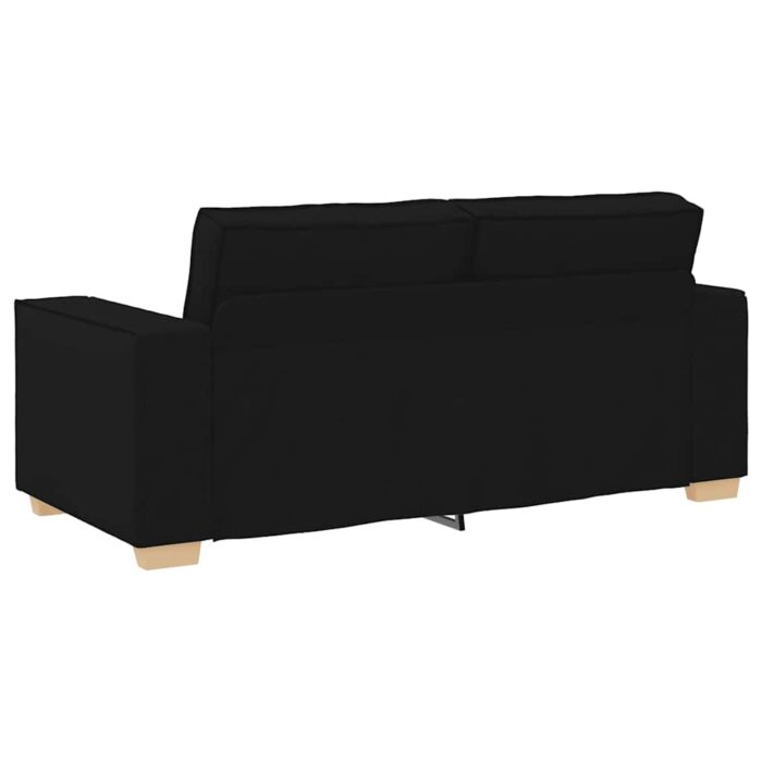 VXL8721158688910_g_en_hd_4.jpg Canapé 2 places Noir 140 cm Tissu – Image 4