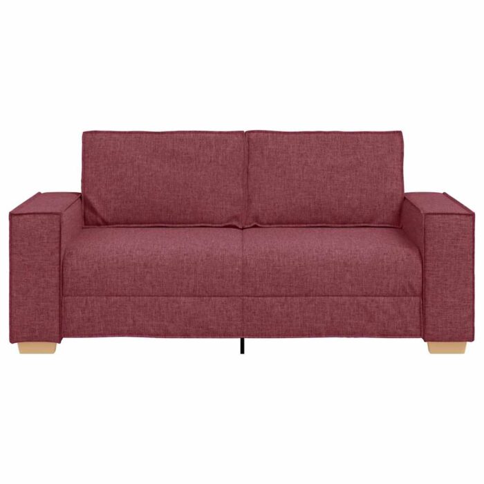 VXL8721158688927_g_en_hd_2.jpg Canapé 2 places Rouge vin 140 cm Tissu – Image 2