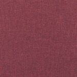 Canapé 2 places Rouge vin 140 cm Tissu – Image 6