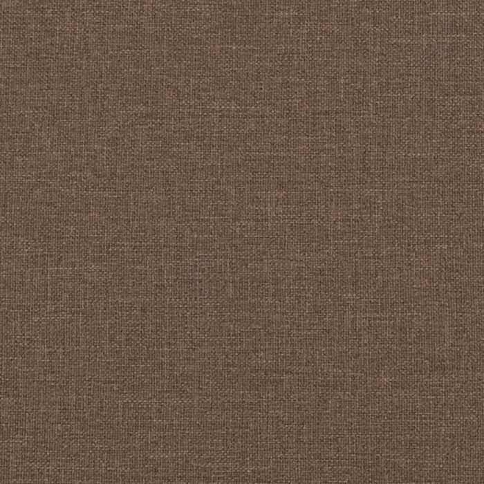 Canapé 2 places Marron 140 cm Tissu – Image 6