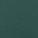Canapé 2 places Vert foncé 140 cm Tissu – Image 6