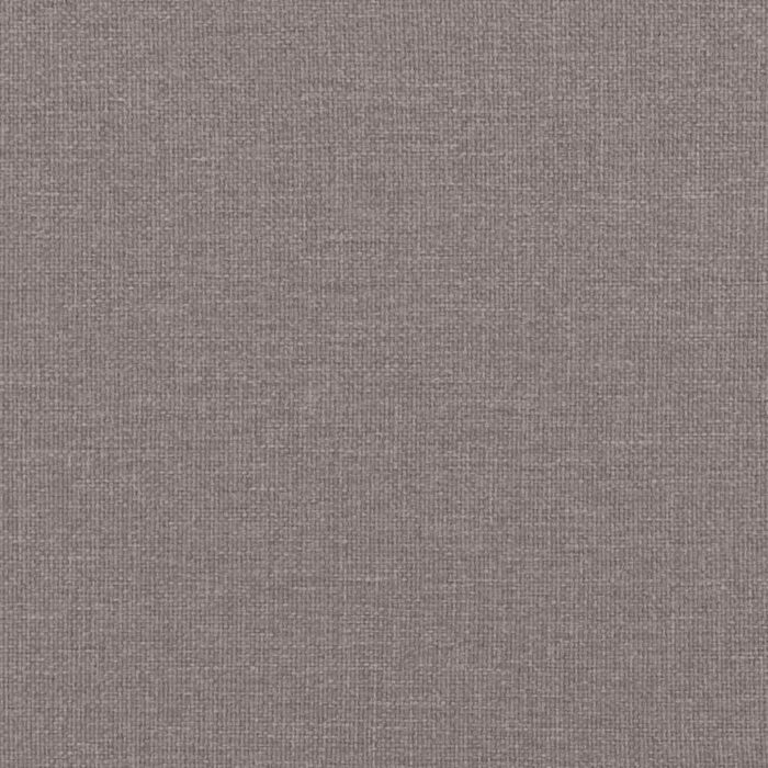 Canapé 2 places Taupe 140 cm Tissu – Image 6