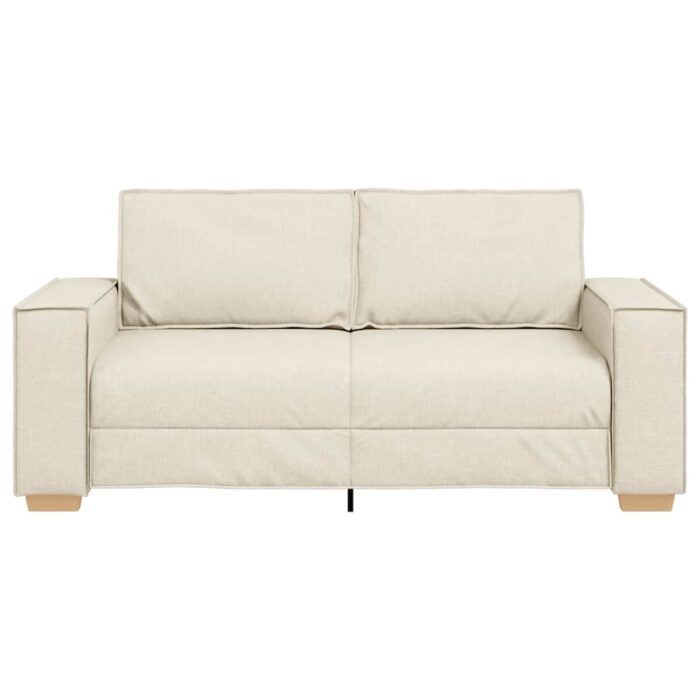 Canapé 2 places en lin 140 cm – Image 2