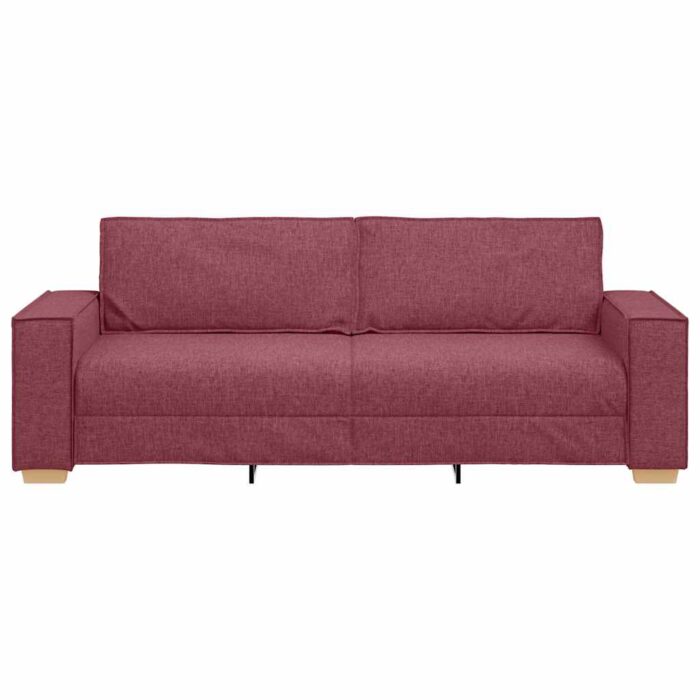 VXL8721158689023_g_en_hd_2.jpg Canapé 3 places Rouge vin 180 cm Tissu – Image 2