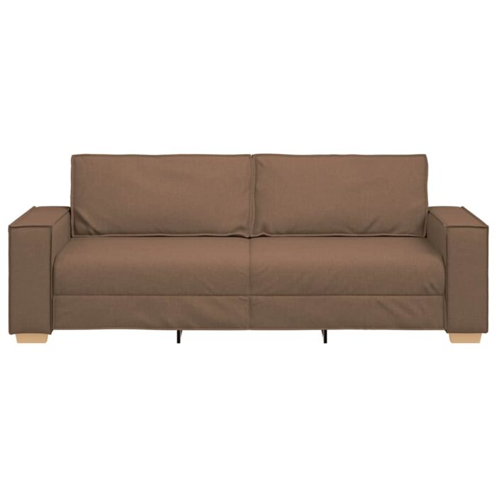 VXL8721158689030_g_en_hd_2.jpg Canapé 3 places Marron 180 cm Tissu – Image 2