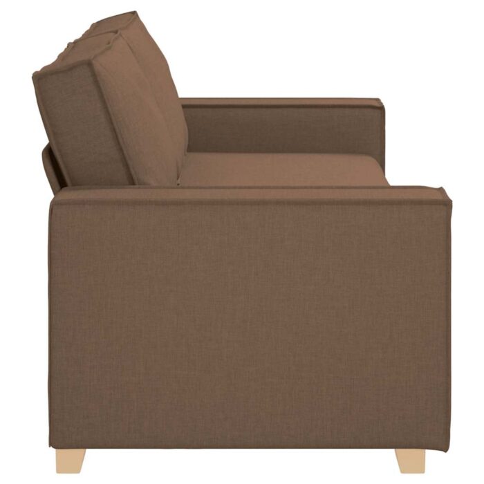 VXL8721158689030_g_en_hd_3.jpg Canapé 3 places Marron 180 cm Tissu – Image 3