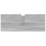 Meuble de salle de bain lavabo tiroirs sonoma gris 90x34,5x60cm – Image 7