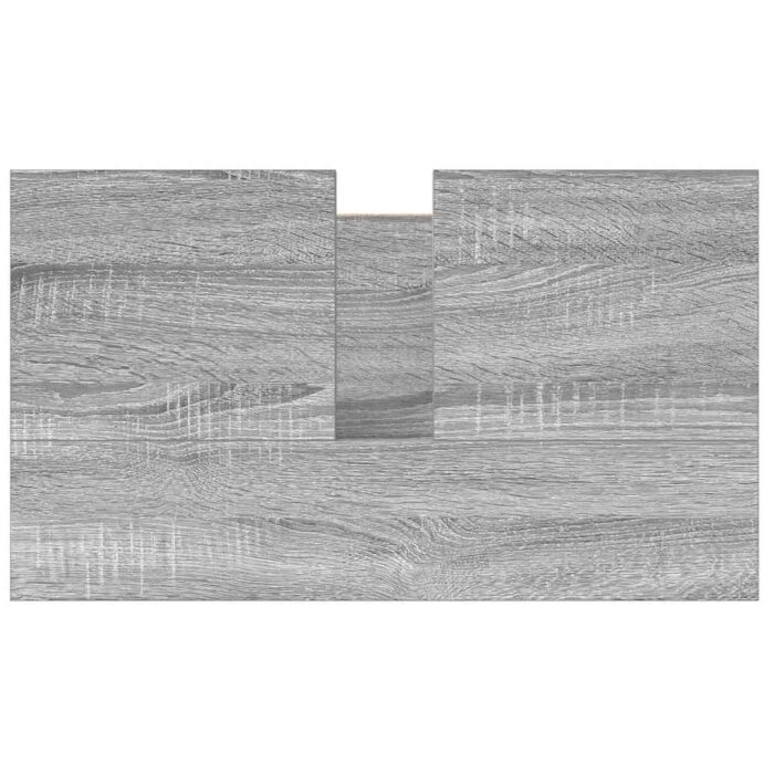 Meuble de salle de bain avec lavabo et tiroirs 60x34,5x60 cm – Image 7