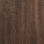 Meuble salle de bain lavabo tiroirs chêne marron 60x34,5x60 cm – Image 12