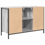 Meuble sous-vasque avec tiroirs sonoma gris 90x34,5x60cm – Image 6