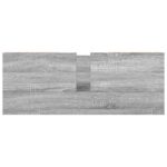 Meuble sous-vasque avec tiroirs sonoma gris 90x34,5x60cm – Image 7