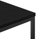 Meuble de salle de bain avec étagères chêne noir 76,5x35x95 cm – Image 8