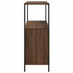 Meuble de salle de bain avec étagères chêne marron 76,5x35x95cm – Image 5