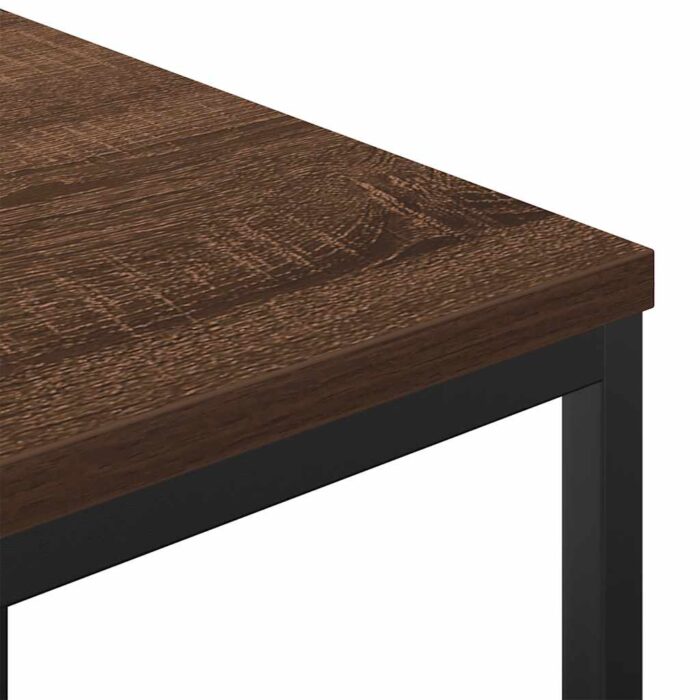 Meuble de salle de bain avec étagères chêne marron 76,5x35x95cm – Image 8