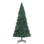 Sapin de Noël artificiel avec support vert 500 cm PVC – Image 2