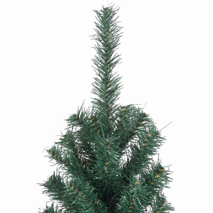 Sapin de Noël artificiel avec support vert 500 cm PVC – Image 4
