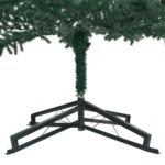 Sapin de Noël artificiel avec support vert 500 cm PVC – Image 5