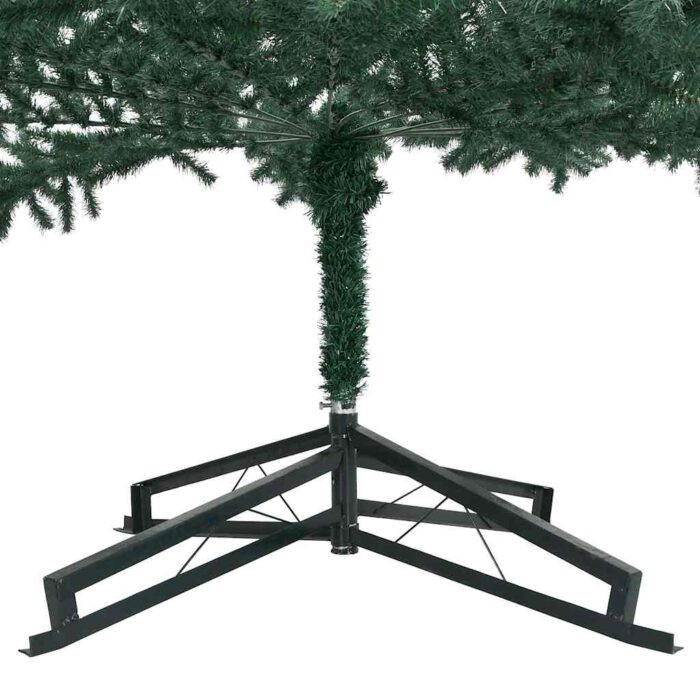 Sapin de Noël artificiel avec support vert 500 cm PVC – Image 5