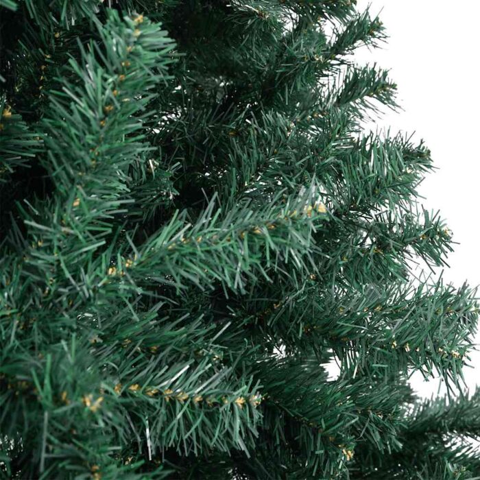 Sapin de Noël artificiel avec support vert 500 cm PVC – Image 6