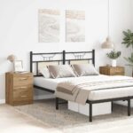 Tables de chevet 2 pcs chêne artisanal 38x35x55 cm – Image 2