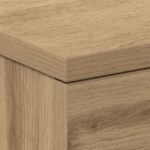 Tables de chevet 2 pcs chêne artisanal 38x35x55 cm – Image 8