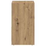 Armoire lavabo de salle de bain chêne artisanal 60x33x60 cm – Image 5