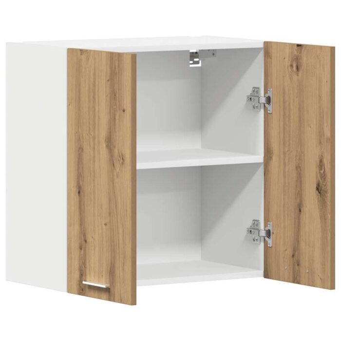 Armoire murale de cuisine chêne artisanal 60x31x60 cm – Image 3