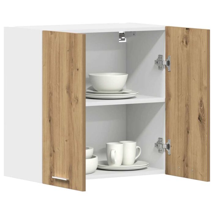 Armoire murale de cuisine chêne artisanal 60x31x60 cm – Image 1