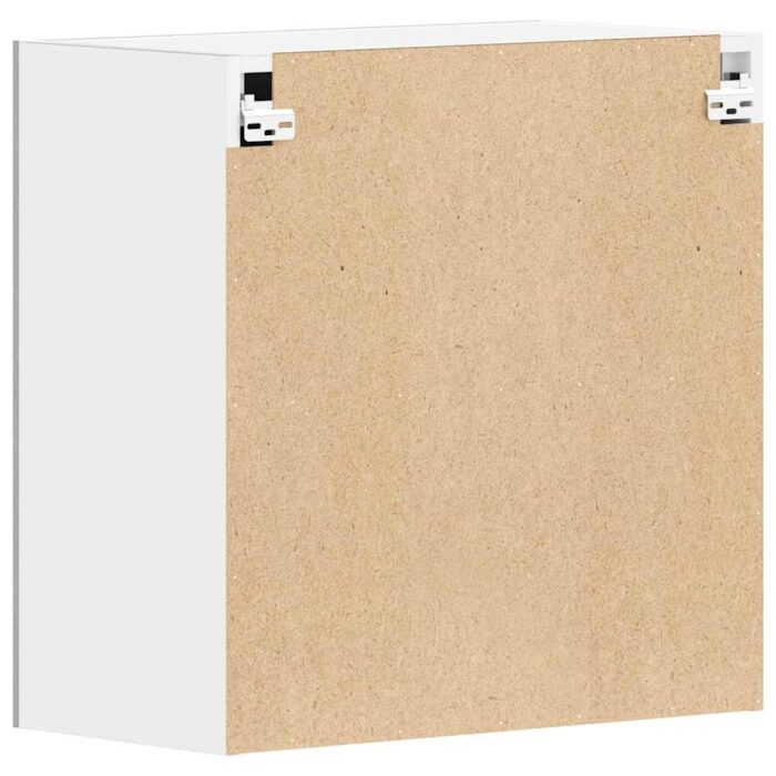 Armoire murale cuisine gris béton 60x31x60 cm bois d'ingénierie – Image 6