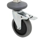 Chariot à plateaux 6 bacs GN 39x55x87 cm acier inoxydable – Image 6