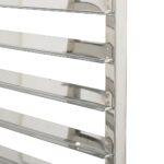 Chariot à plateaux 6 bacs GN 39x55x87 cm acier inoxydable – Image 7