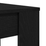 Table à dîner chêne noir 120x60x76 cm bois d'ingénierie – Image 6