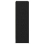 Bibliothèque chêne noir 40x24x76 cm bois d'ingénierie – Image 4