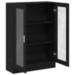 Bibliothèque chêne noir 82,5x30,5x115 cm bois d'ingénierie – Image 3