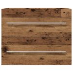 Meuble de salle de bain vieux bois 60x38,5x48 cm – Image 4