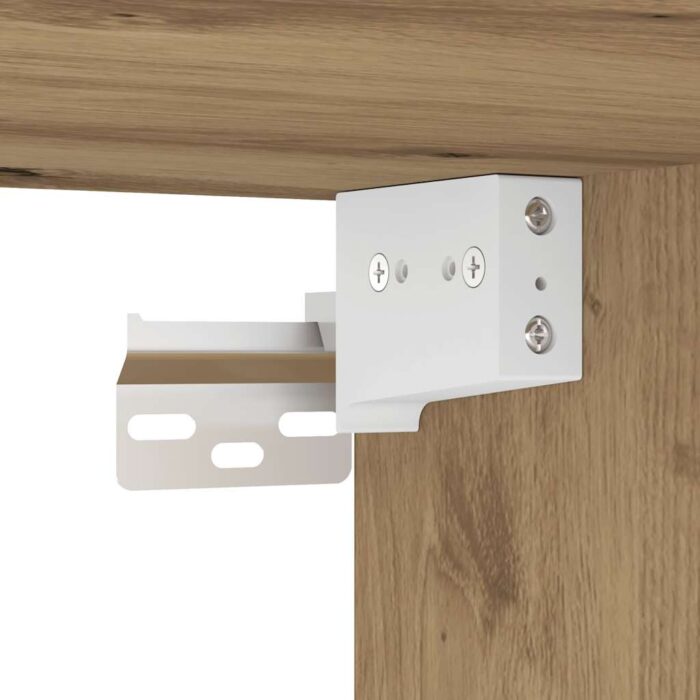 Ensemble de meubles salle de bain 2 pcs bois d'ingénierie – Image 7