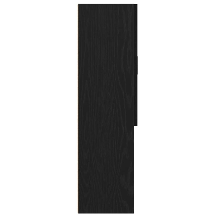 Meuble pour machine à laver chêne noir 70,5x25,5x90 cm – Image 5