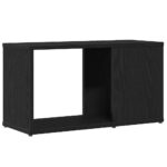 Meuble TV chêne noir 60x24x32 cm bois d'ingénierie – Image 6