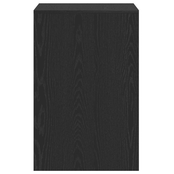 Bureau chêne noir 101x50x76,5 cm Bois d'ingénierie – Image 5