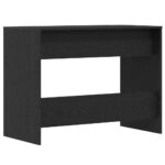 Bureau chêne noir 101x50x76,5 cm Bois d'ingénierie – Image 6